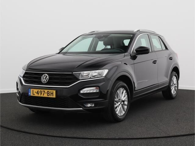 Zwart Gebruikt 2021 VW T-Roc Business SUV | € 21.450 (Super prijs) - Afbeelding 1/4