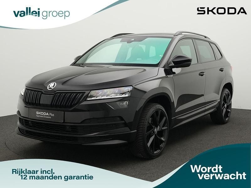 Zwart Gebruikt 2021 Skoda Karoq Business Line SUV | € 26.900 (Eerlijke prijs) - Afbeelding 1/4