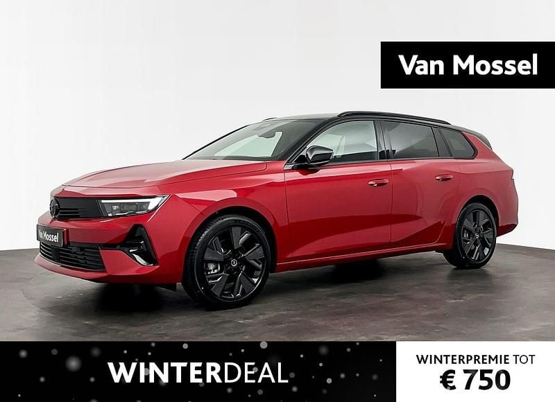 Rood Occasion 2024 Opel Astra Stationwagen | € 27.440 (Goede deal) - Afbeelding 1/4