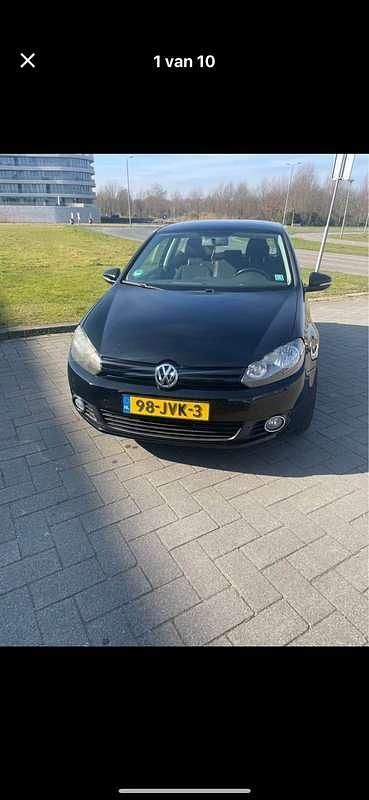 Zwart Gebruikt 2009 VW Golf VI Stationwagen | € 4.000 (Eerlijke prijs) - Afbeelding 1/4
