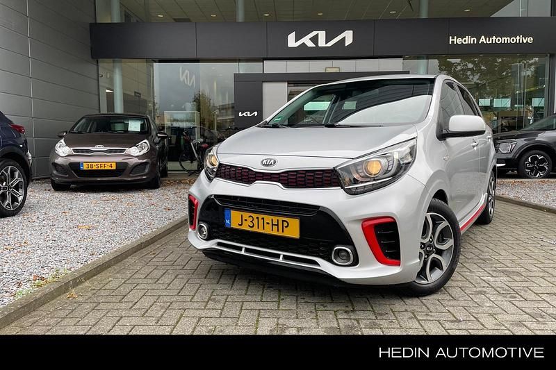 Grijs Gebruikt 2020 Kia Picanto GT-Line Hatchback | € 12.995 (Eerlijke prijs) - Afbeelding 1/4