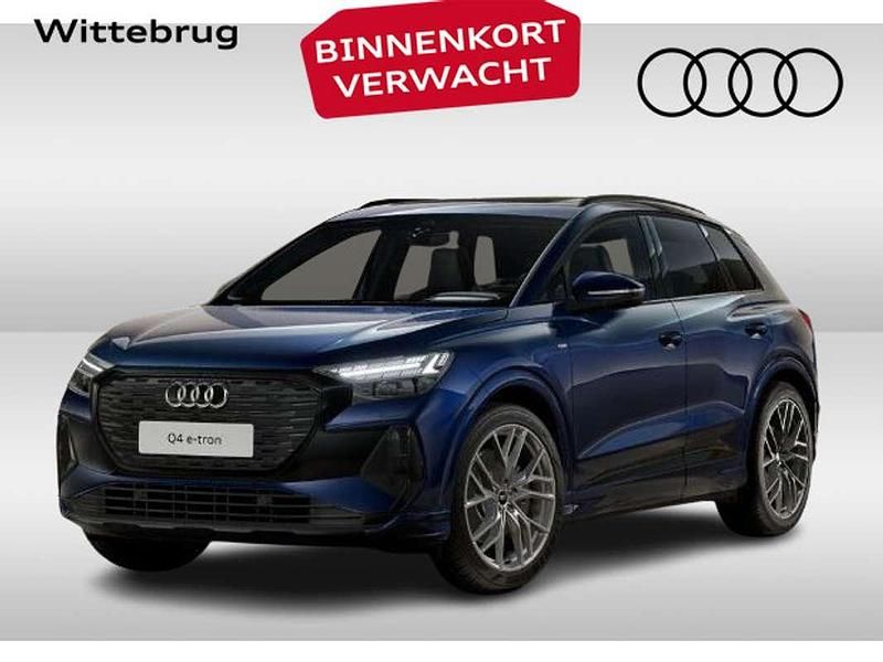 Blauw Nieuw 2025 Audi Q4 e-tron Competition SUV | € 58.650 (Eerlijke prijs) - Afbeelding 1/4