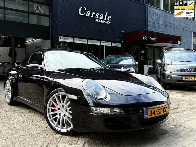Zwart Gebruikt 2006 Porsche 911 Carrera 4S Coupé | € 51.950 (Eerlijke prijs) - Afbeelding 1/4