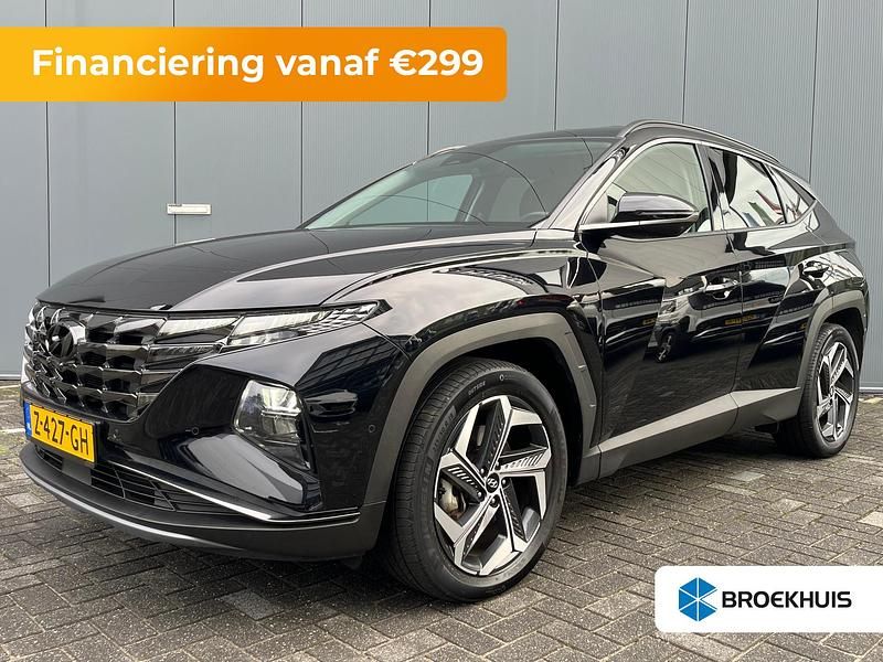 Zwart Occasion 2024 Hyundai Tucson Premium SUV | € 37.895 (Eerlijke prijs) - Afbeelding 1/4