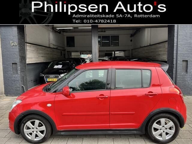 Rood Gebruikt 2008 Suzuki Swift Exclusive Hatchback | € 3.450 (Eerlijke prijs) - Afbeelding 1/4