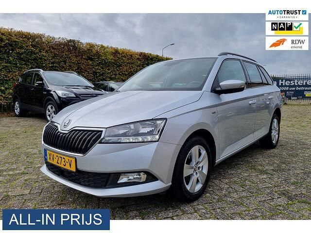 Grijs Gebruikt 2019 Skoda Fabia Clever Hatchback | € 8.995 (Eerlijke prijs) - Afbeelding 1/4