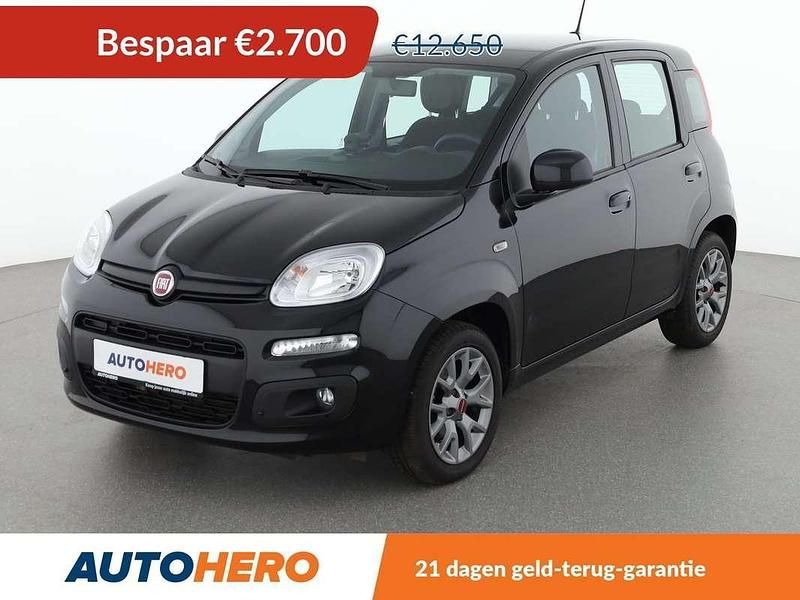 Zwart Gebruikt 2020 Fiat Panda Lounge Hatchback | € 10.149 (Goede deal) - Afbeelding 1/3