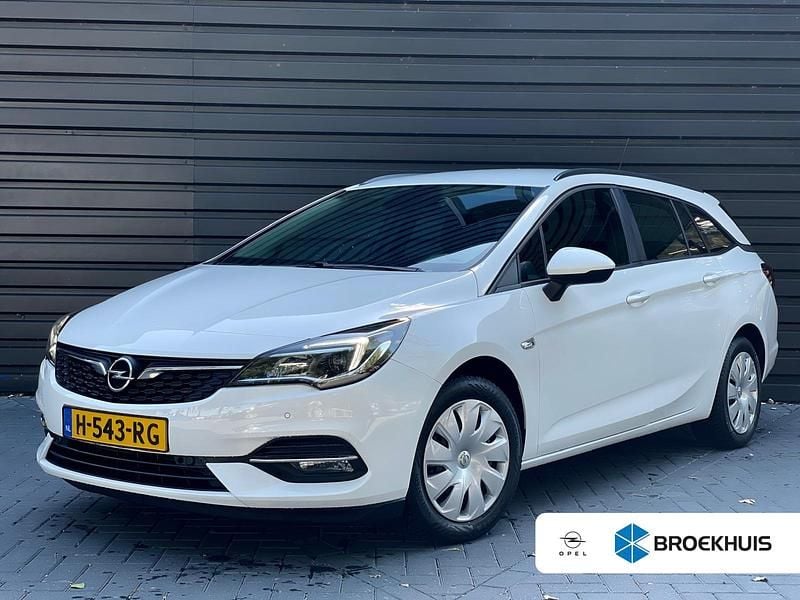 Wit Gebruikt 2020 Opel Astra Business Edition Stationwagen | € 11.895 (Goede deal) - Afbeelding 1/4