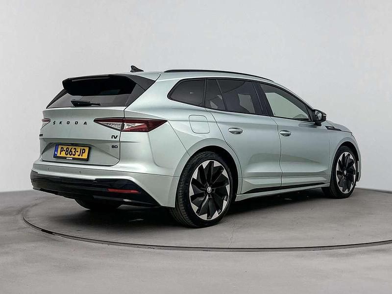 Occasion Skoda Enyaq iV SportLine 150 kW (204 PK) 2022 Grijs (metallic) SUV