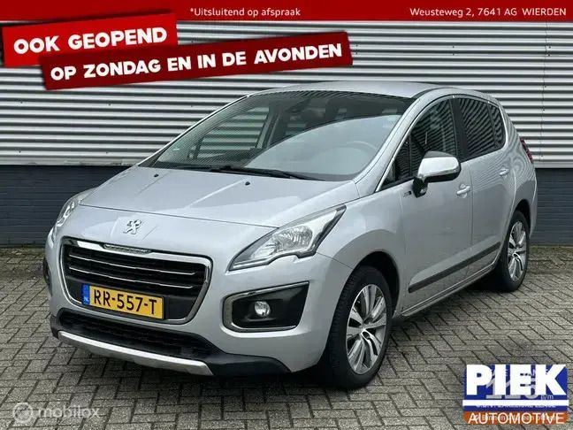 Grijs Gebruikt 2015 Peugeot 3008 Style MPV | € 6.999 (Goede deal) - Afbeelding 1/3