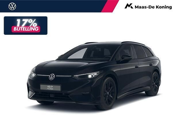 Zwart Nieuw 2026 VW ID.7 Edition Stationwagen | € 48.840 (Super prijs) - Afbeelding 1/4
