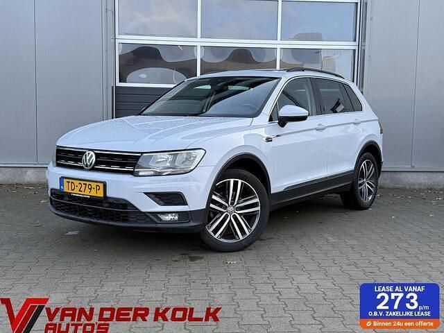 Wit Gebruikt 2018 VW Tiguan Comfortline SUV | € 16.885 (Super prijs) - Afbeelding 1/4