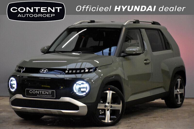Groen metallic Nieuw 2025 Hyundai Inster Hatchback | € 29.490 - Afbeelding 1/4