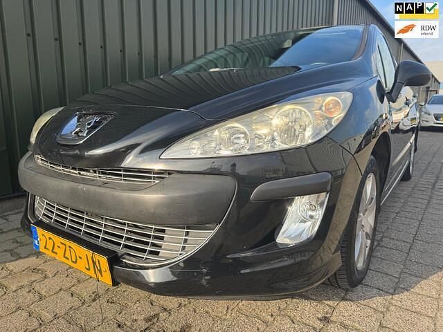 Zwart Gebruikt 2008 Peugeot 308 Hatchback | € 1.999 (Eerlijke prijs) - Afbeelding 1/4