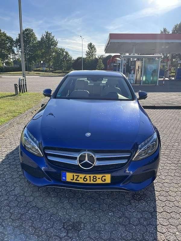 Blauw Gebruikt 2015 Mercedes C350e Sedan | € 13.950 (Super prijs) - Afbeelding 1/4