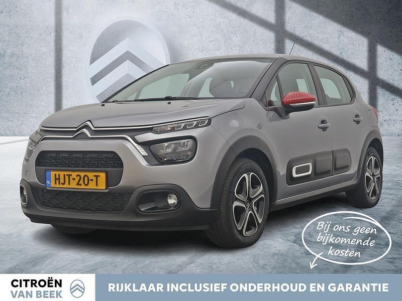 Grijs Occasion 2022 Citroën C3 Feel Hatchback | € 13.870 (Eerlijke prijs) - Afbeelding 1/4