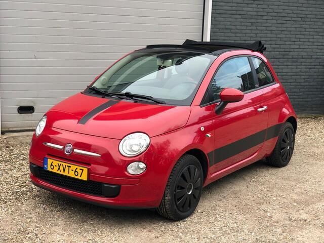 Occasion Fiat 500C 60 PK (44 kW) 2014 Rood Cabriolet