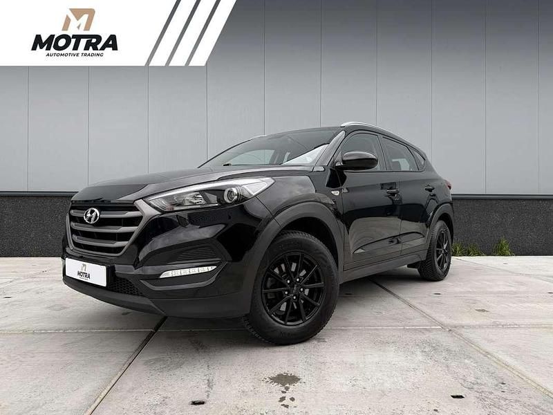 Zwart Gebruikt 2018 Hyundai Tucson Premium SUV | € 15.945 (Eerlijke prijs) - Afbeelding 1/3