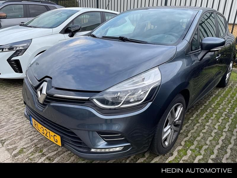 Grijs Gebruikt 2018 Renault Clio IV Zen Hatchback | € 8.450 (Eerlijke prijs) - Afbeelding 1/4