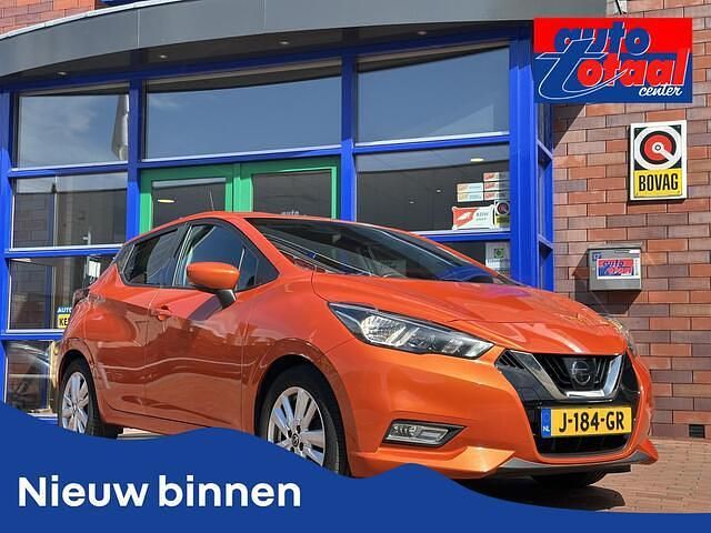 Oranje Gebruikt 2020 Nissan Micra N-Connecta Hatchback | € 12.950 (Eerlijke prijs) - Afbeelding 1/3