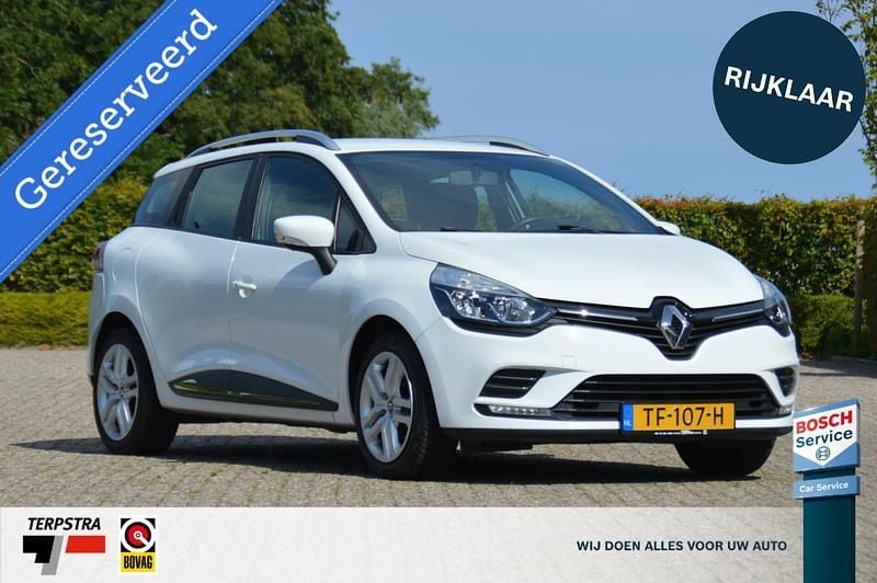 Wit Gebruikt 2018 Renault Clio GrandTour Zen Stationwagen | € 7.990 (Eerlijke prijs) - Afbeelding 1/4