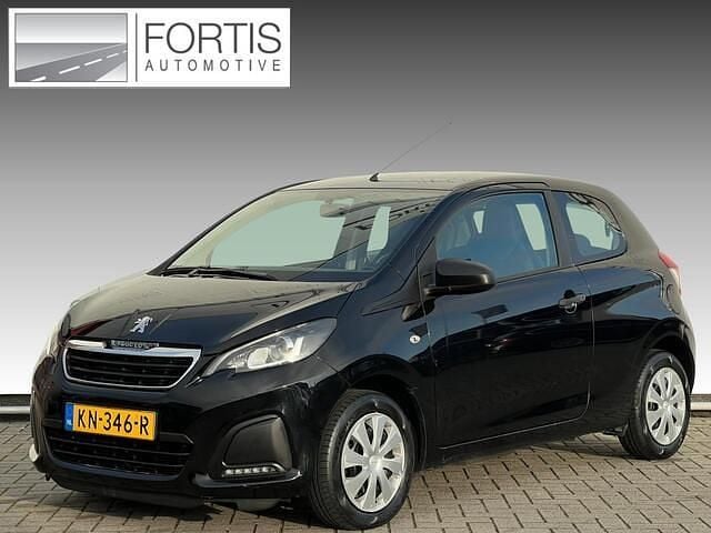 Zwart Gebruikt 2016 Peugeot 108 Access Hatchback | € 4.900 (Eerlijke prijs) - Afbeelding 1/4