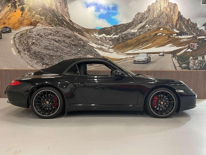 Zwart Gebruikt 2009 Porsche 911 Cabriolet | € 89.950 - Afbeelding 1/4