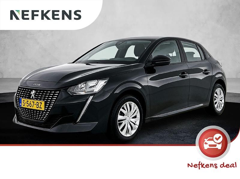 Zwart Gebruikt 2023 Peugeot 208 Active Hatchback | € 14.925 (Eerlijke prijs) - Afbeelding 1/3