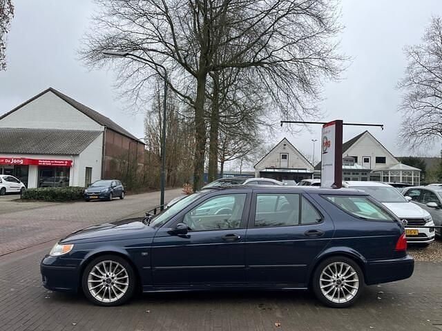 Occasion Saab 9-5 Aero 250 PK (183 kW) 2005 Blauw Stationwagen