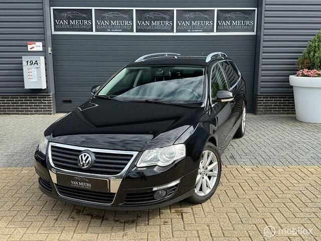 Zwart Gebruikt 2008 VW Passat Comfortline Stationwagen | € 3.450 (Iets duurder) - Afbeelding 1/4