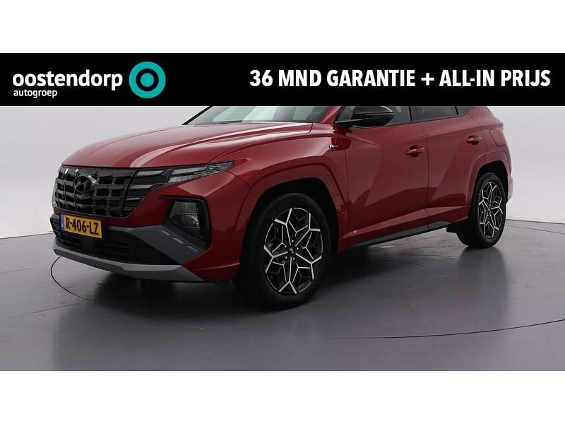Rood Gebruikt 2021 Hyundai Tucson N Line SUV | € 32.835 (Iets duurder) - Afbeelding 1/4