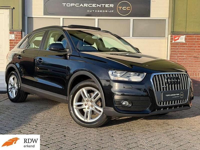 Zwart Gebruikt 2012 Audi Q3 SUV | € 10.699 (Goede deal) - Afbeelding 1/4