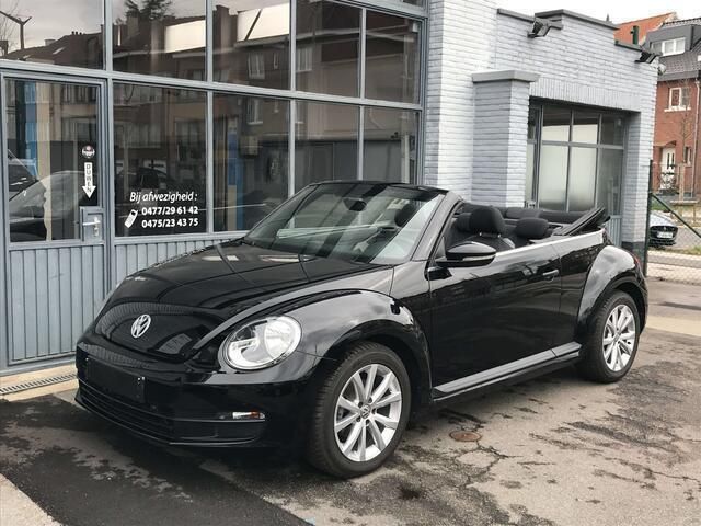 Zwart Occasion 2015 VW Beetle Cabriolet | € 15.950 (Eerlijke prijs) - Afbeelding 1/4