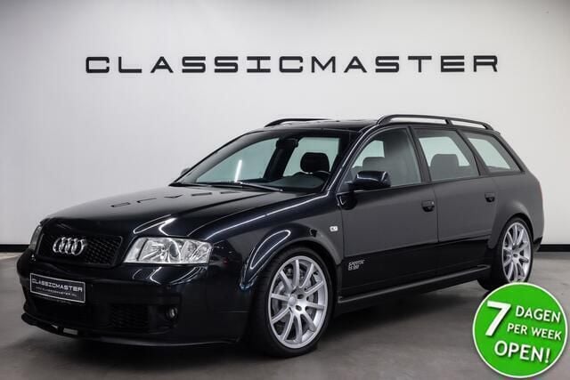 Occasion Audi RS6 S-Line 451 PK (331 kW) 2003 Zwart, metallic lak Stationwagen