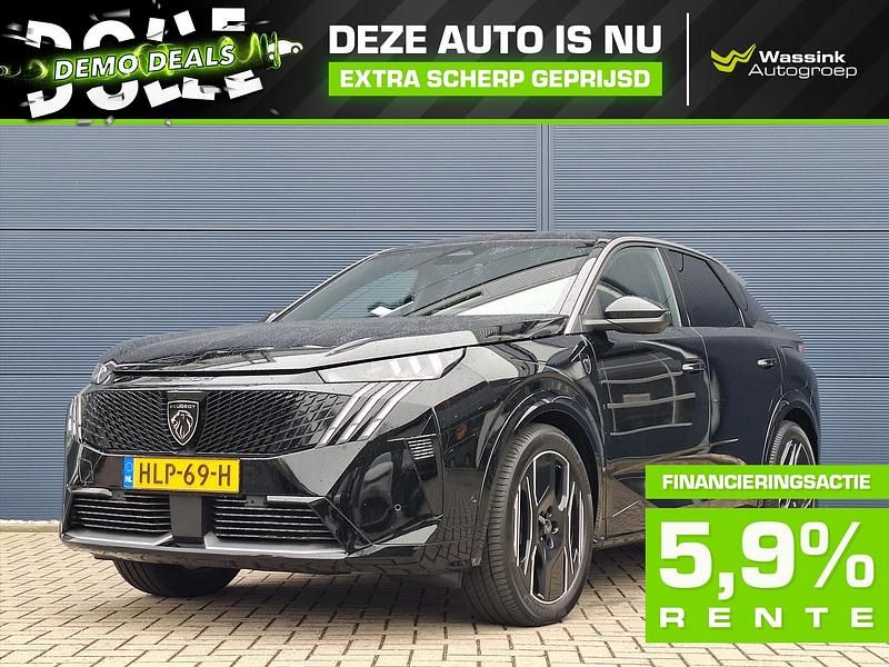 Zwart Gebruikt 2025 Peugeot e-3008 Premium SUV | € 39.772 (Eerlijke prijs) - Afbeelding 1/3