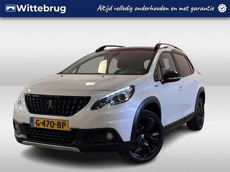 Wit Gebruikt 2019 Peugeot 2008 GT-line SUV | € 16.725 (Goede deal) - Afbeelding 1/3