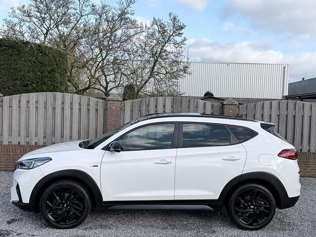 Occasion Hyundai Tucson N Line 177 PK (130 kW) 2019 Wit (metallic) SUV
