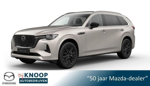 Beige Nieuw 2025 Mazda CX-80 Homura-Line SUV | € 70.990 (Eerlijke prijs) - Afbeelding 1/4