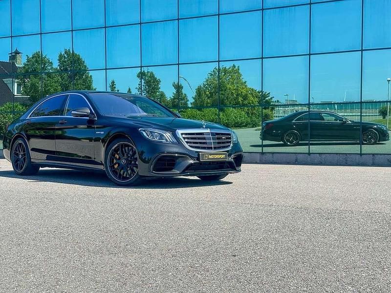 Zwart Gebruikt 2019 Mercedes S63 AMG AMG Sedan | € 83.950 (Iets duurder) - Afbeelding 1/4