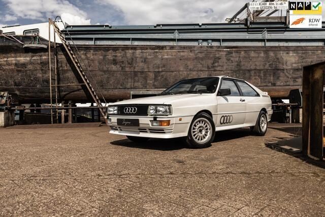 Wit Occasion 1988 Audi Quattro Coupé | € 64.900 - Afbeelding 1/4