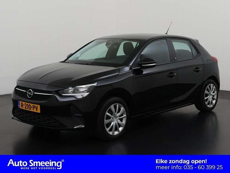 Zwart Gebruikt 2022 Opel Corsa-e Edition Hatchback | € 16.895 (Eerlijke prijs) - Afbeelding 1/4