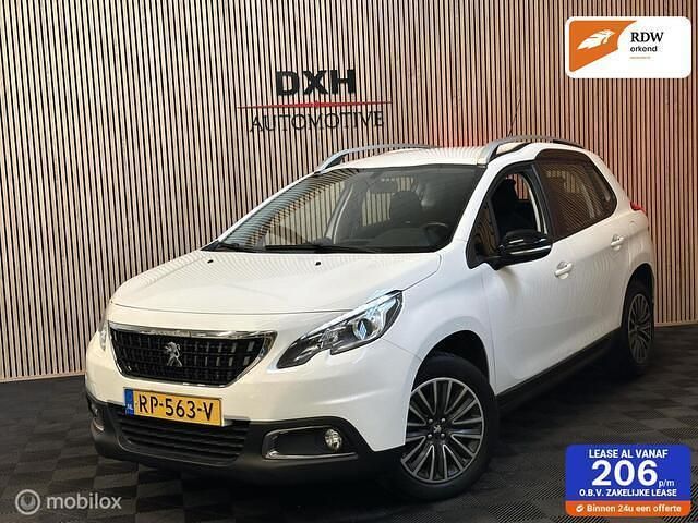 Wit Gebruikt 2018 Peugeot 2008 SUV | € 12.440 (Eerlijke prijs) - Afbeelding 1/4
