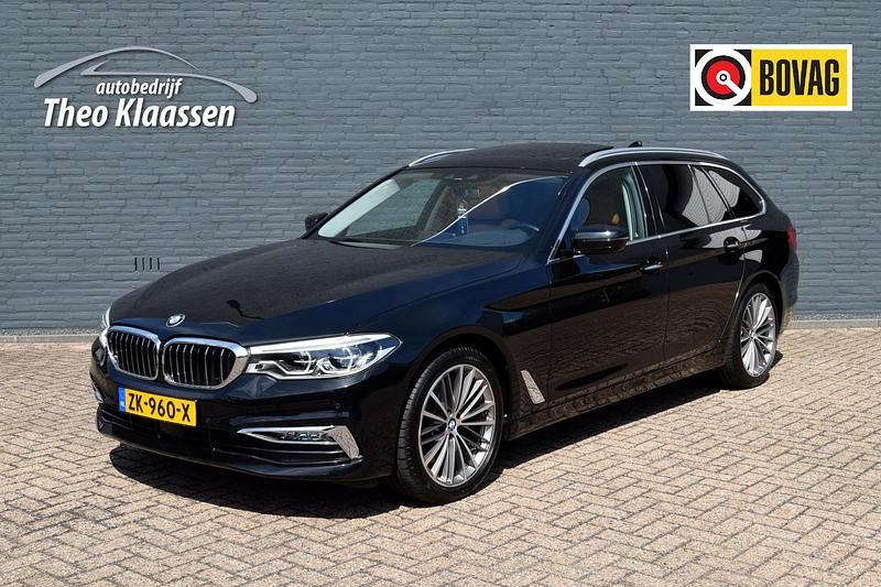 Zwart Gebruikt 2018 BMW 540 Executive Stationwagen | € 38.950 (Eerlijke prijs) - Afbeelding 1/4