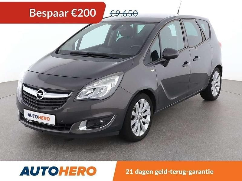 Grijs Gebruikt 2014 Opel Meriva Style MPV | € 9.649 (Eerlijke prijs) - Afbeelding 1/3