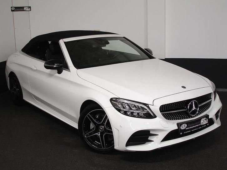 Occasion Mercedes C200 AMG 184 PK (135 kW) 2018 Wit Cabriolet