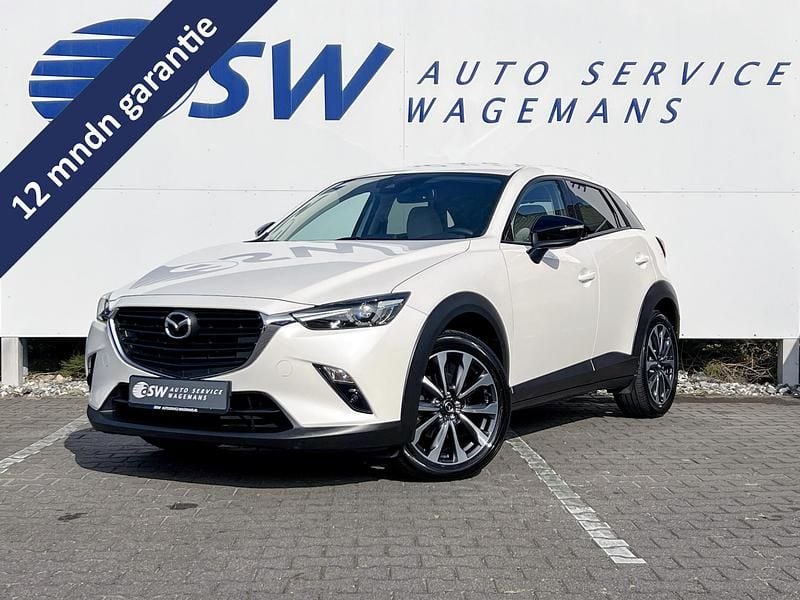Wit Gebruikt 2021 Mazda CX-3 Signature SUV | € 24.950 (Eerlijke prijs) - Afbeelding 1/4