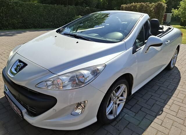 Wit Gebruikt 2010 Peugeot 308 CC Cabriolet | € 4.995 (Eerlijke prijs) - Afbeelding 1/4