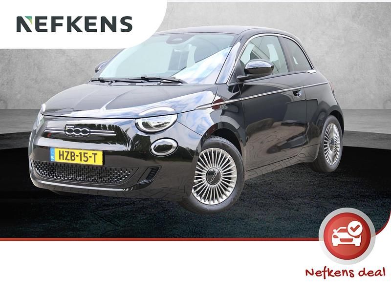 Zwart Occasion 2024 Fiat 500e Urban Hatchback | € 20.900 (Eerlijke prijs) - Afbeelding 1/3