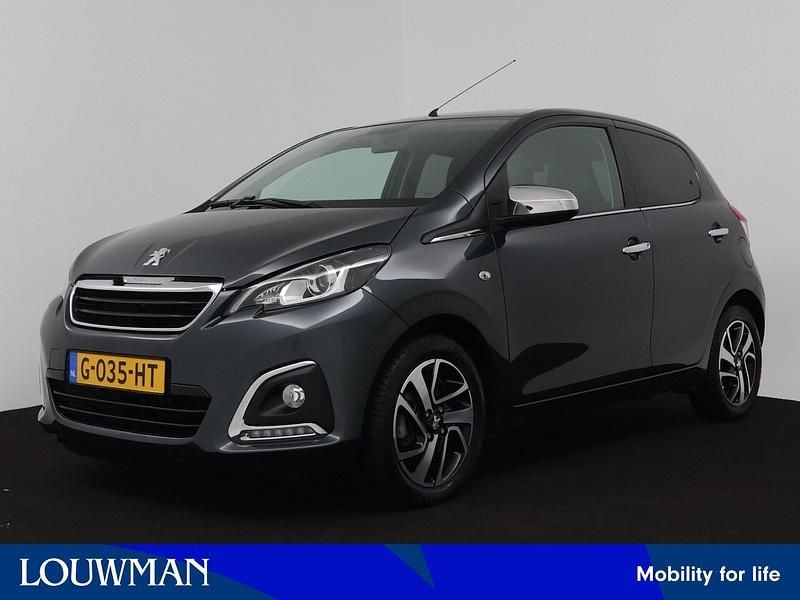 Grijs metallic Gebruikt 2019 Peugeot 108 Allure Hatchback | € 10.945 (Eerlijke prijs) - Afbeelding 1/3