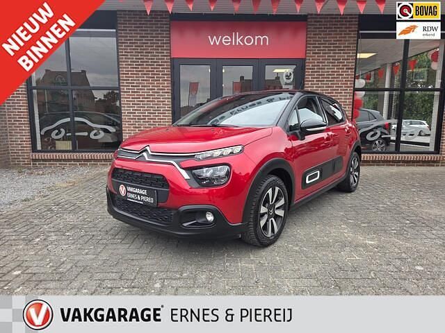 Rood Gebruikt 2020 Citroën C3 Hatchback | € 9.995 (Goede deal) - Afbeelding 1/4